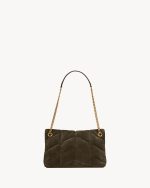 YSL PUFFER small in suede - Image 5